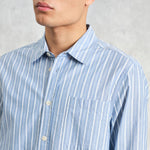 WAX LONDON Rove Shirt in Blue