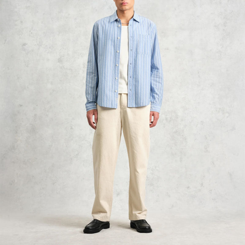 WAX LONDON Rove Shirt in Blue