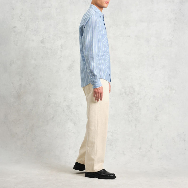 WAX LONDON Rove Shirt in Blue