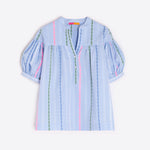 VILAGALLO Ilania Shirt in Blue