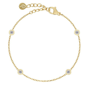 Stella Mini Bracelet in Multi Gold