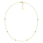 Stella Mini Necklace in Multi Gold