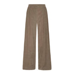 Tailor Cord Wide Leg Trousers in Walnut