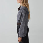 Truffaut Striped Blouse in Indigo