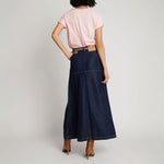 Tuxya Denim Skirt in Indigo