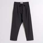 Straight Leg Trousers in Charcoal Grey