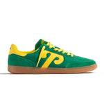 Mens Gong Sneakers in Green/Yellow