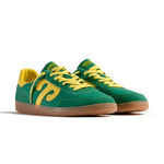 Mens Gong Sneakers in Green/Yellow