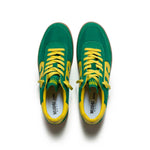 Mens Gong Sneakers in Green/Yellow