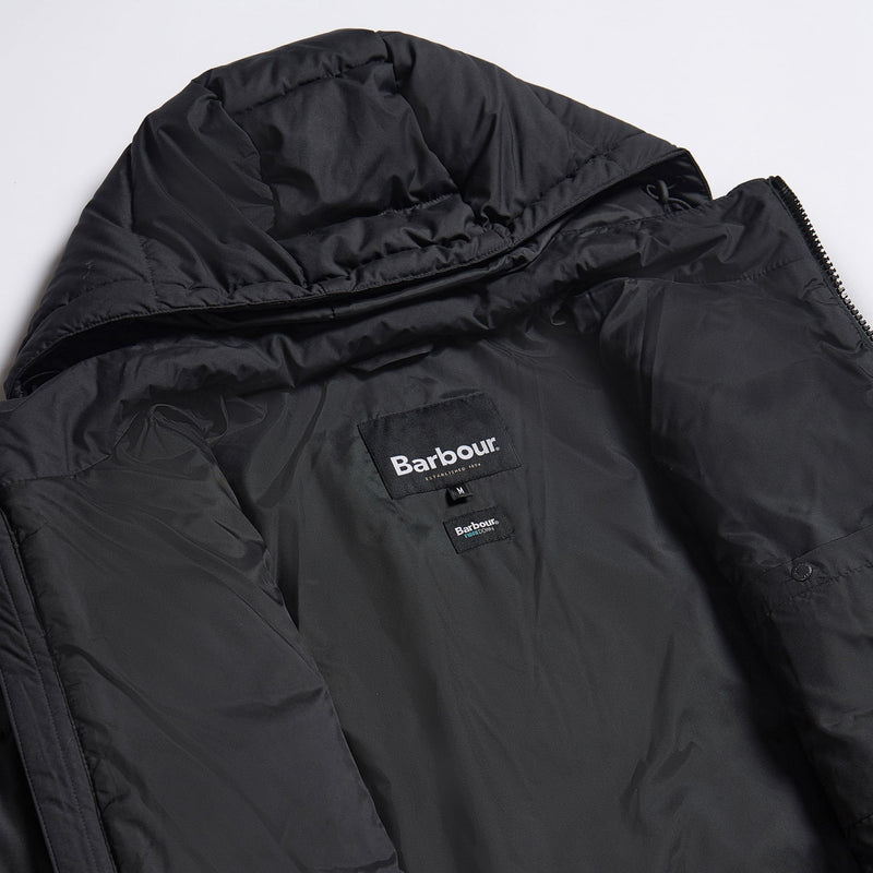 Barton Quilt Coat in Black