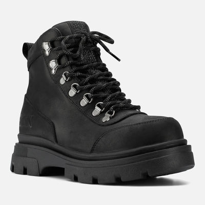 BRGN Hiking Boots in New Black