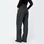 Deacon 1 Trousers in Dark Grey Melange