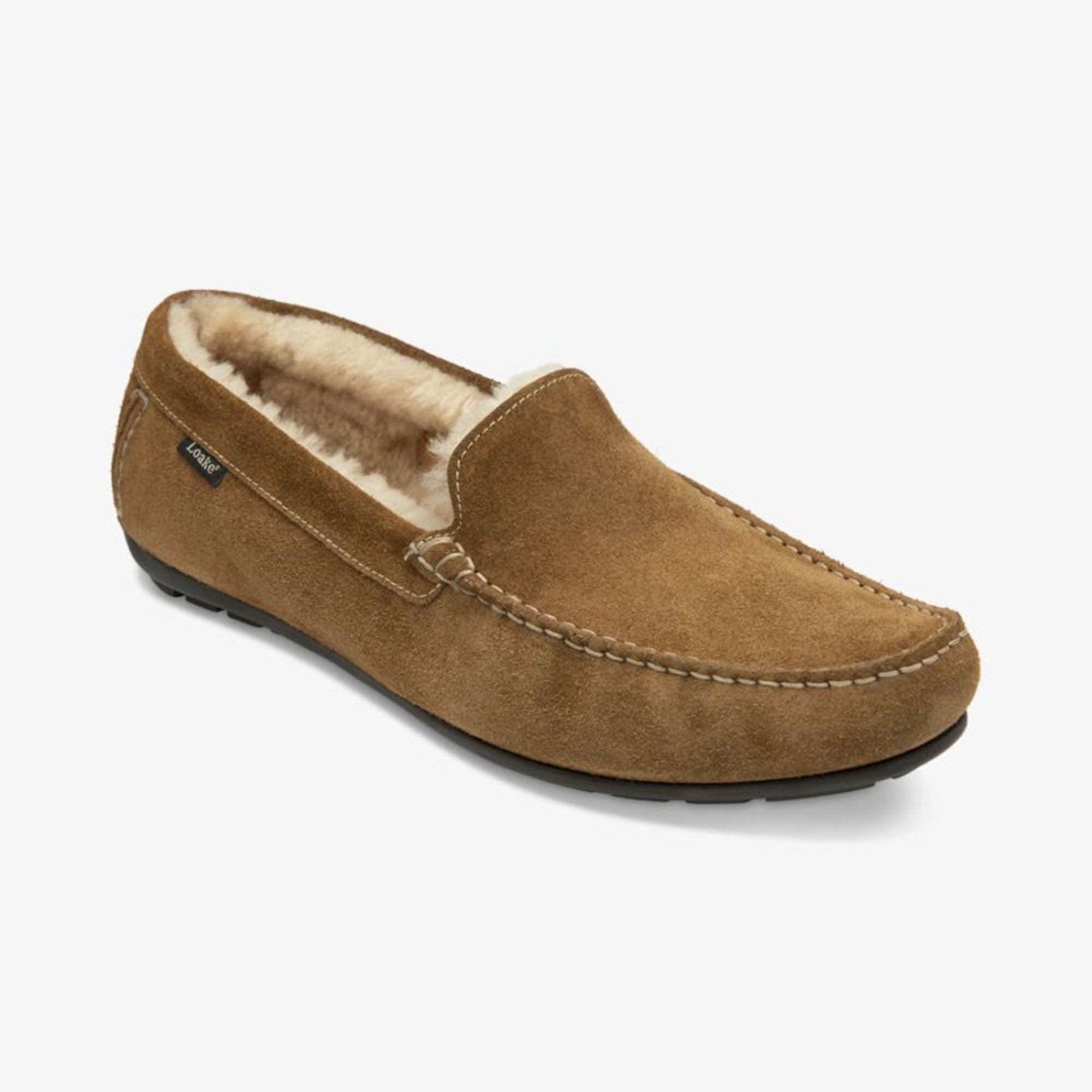 Shearling best sale lined moccasins