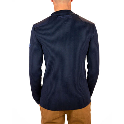 MOUSQUETON Kerleyen Round Neck Jumper in Marine