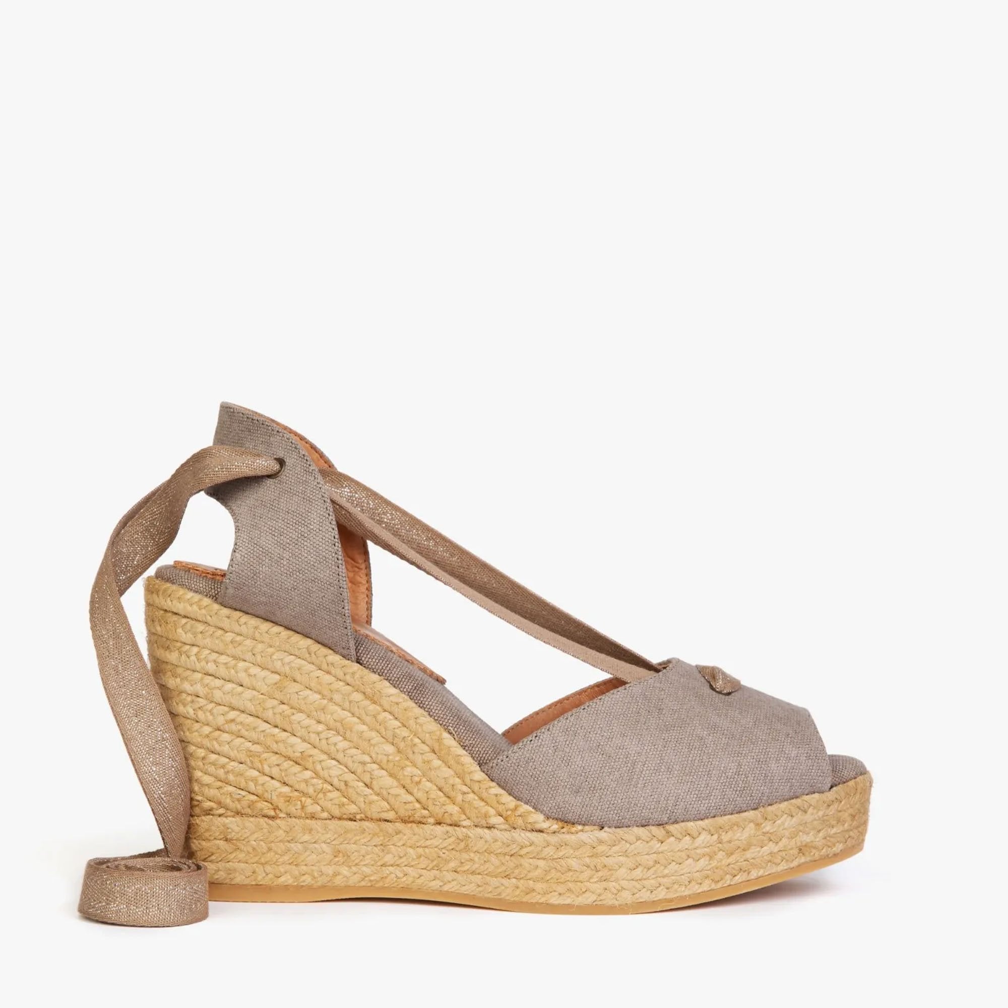 Espadrille taupe on sale