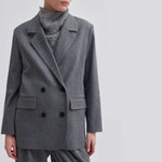 Holsye Blazer in Grey Melange