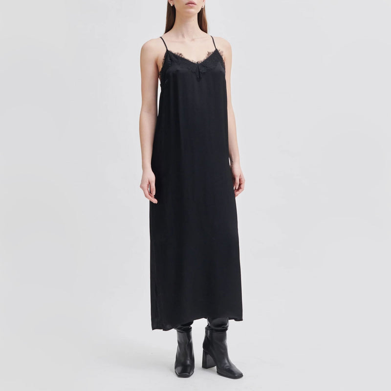 Noma Strap Dress in Black