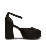 Priscilla Ankle Strap Heels in Black