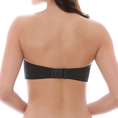 WACOAL Halo Lace Strapless Bra in Black